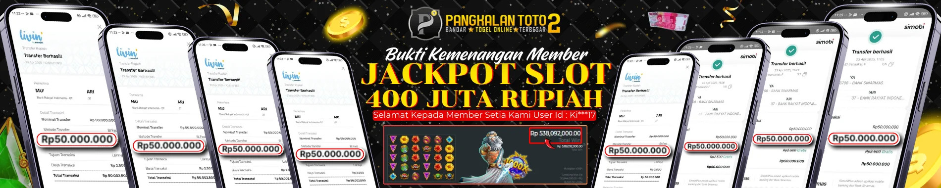 Kemenangan Jackpot Slot